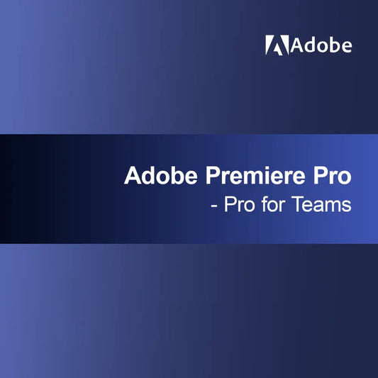 Adobe Premiere Pro - Pro voor Teams