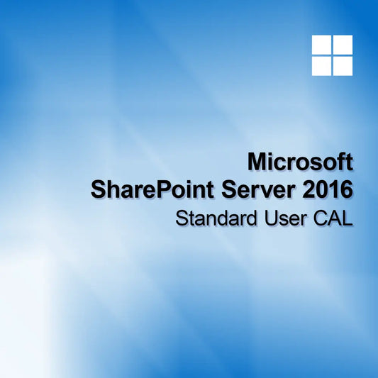 Microsoft SharePoint Server 2016 Licenza Utente Standard CAL