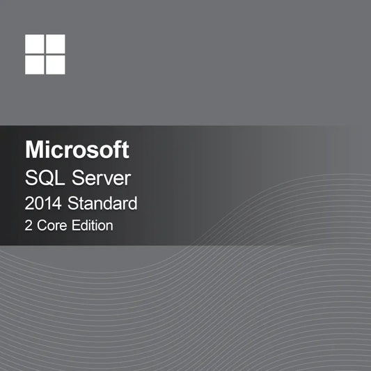 Microsoft SQL Server 2014 Standard - Edizione 2 Core