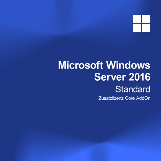 Microsoft Windows Server 2016 Standard Πρόσθετη Άδεια Core AddOn