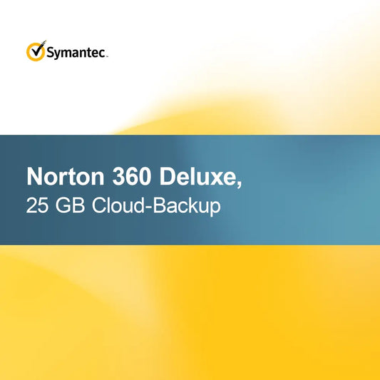 Norton 360 Deluxe, 25 GB molnbackup