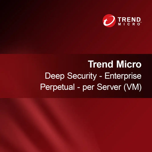 Trend Micro Deep Security - Företag Evig Licens - per Server (VM)