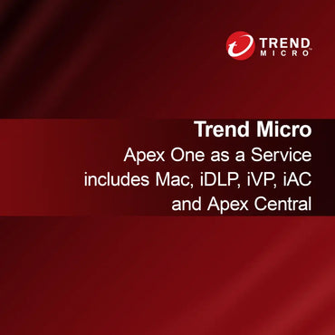 Trend Micro Apex One as a Service includes Mac iDLP iVP iAC and Apex Central