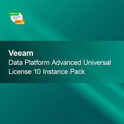 Veeam Data Platform Advanced Universal License 10 paket primerkov