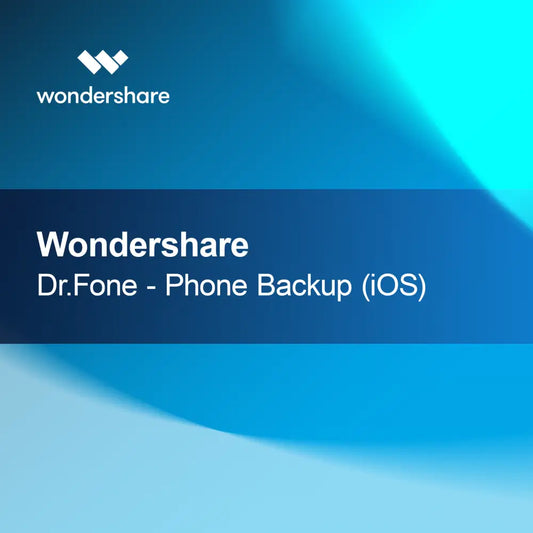 Wondershare Dr.Fone - Záloha telefonu (iOS)